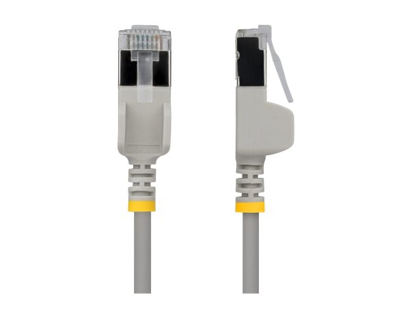 StarTech.com Gray Ultra Slim Cat6A Cable - Cavo - Rete
