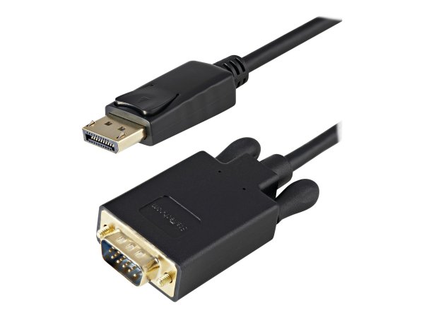 StarTech.com Cavo da DisplayPort a VGA da 1 m - Cavo adattatore da DisplayPort a VGA attivo - Video