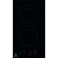Electrolux LHR3233CK - Nero - Da incasso - Ceramica - Vetro-ceramica - 2 Fornello(i) - 2 Fornello(i)