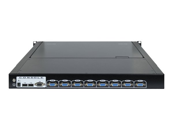 Inter-Tech KVM-1708 - 43,2 cm (17") - 1280 x 1024 Pixel - 300 cd/m² - 1000:1 - USB - PS/2 - USB - PS