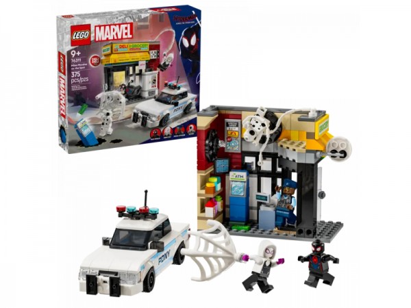 LEGO Marvel Spider-Verse Miles Morales vs. Spot 76311