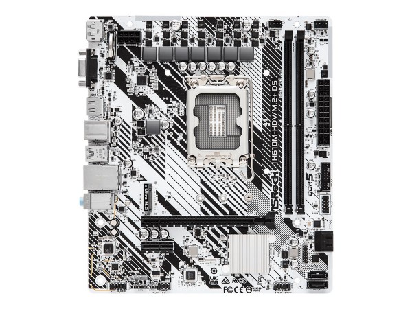 ASRock H610M-Hdv/M.2+ D5 1700 D - Scheda madre - Intel Sockel 1700 (Core i)