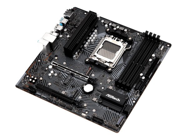 ASRock B650M PG Lightning - AMD - Socket AM5 - AMD Ryzen 7000 Series - Socket AM5 - DDR5-SDRAM - 192