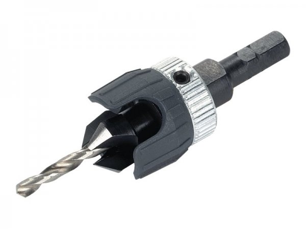 Wolfcraft Bohrer - für Holz Kunststoff nicht eisenhaltiges Metall 2544000