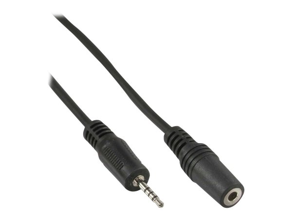 InLine Cavo Audio - Jack 2,5mm maschio a Jack 3,5mm femmina - Tricanale 4pin - 3m