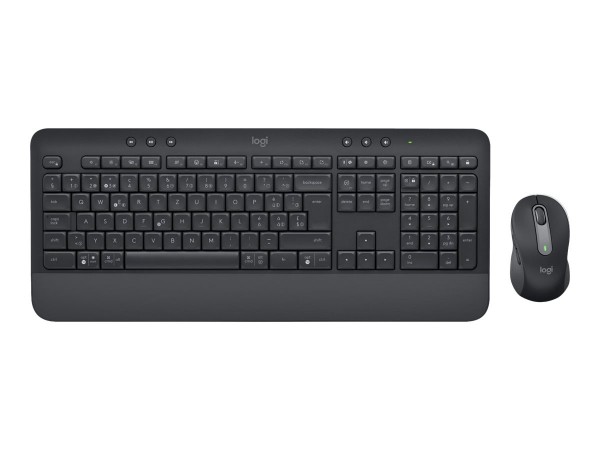 Logitech 920-010994 - Wireless - Bluetooth - Interruttore a chiave a membrana - QWERTZ - Grafite - M