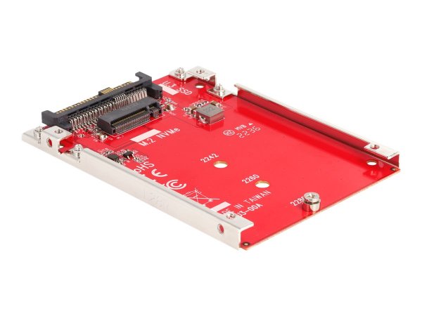 Delock 2.5" Konverter U.3 SFF-8639> M.2 NVMe Key M - m.2 NVMe - PCI