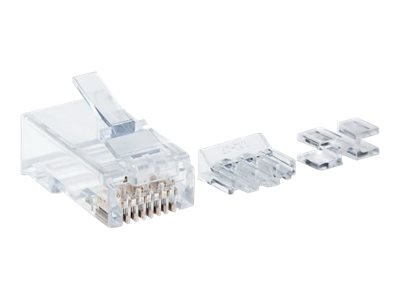 Intellinet 790550 - RJ45 - Trasparente - Policarbonato - Cat6a - U/UTP (UTP) - Oro