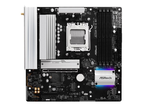 ASRock A620Am Pro Rs WiFi mATX Am5 - Scheda madre - AMD Sockel AM5 (Ryzen Zen4)