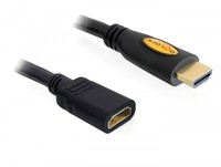 Delock 5m HDMI - 5 m - HDMI tipo A (Standard) - HDMI tipo A (Standard) - Compatibilità 3D - Nero