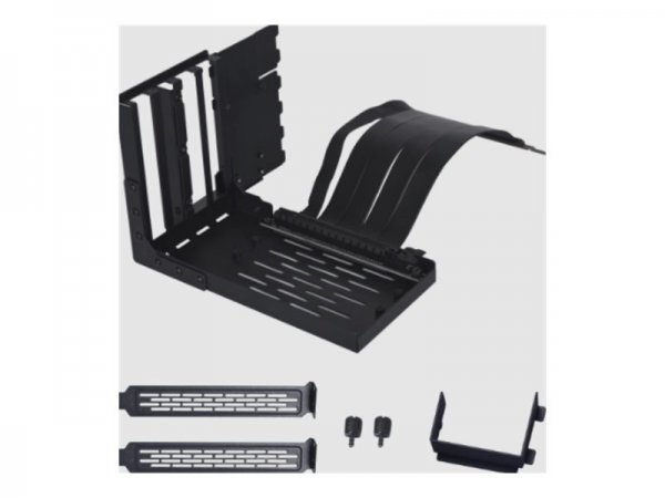 Lian Li SOPORTE VERTICAL VGA LIAN LI V2X BLACK 4 PCI SLOT BRACKET G89.VG4-4-V2X.00