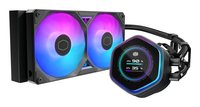 Cooler Master MasterLiquid 240 Atmos Ii Lcd ARGB - Prozessor-Fluessigkeitskühlsys... - 36 dB - AMD s
