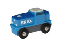 BRIO Blaue Batterie-Frachtlok Auto e AA Blau