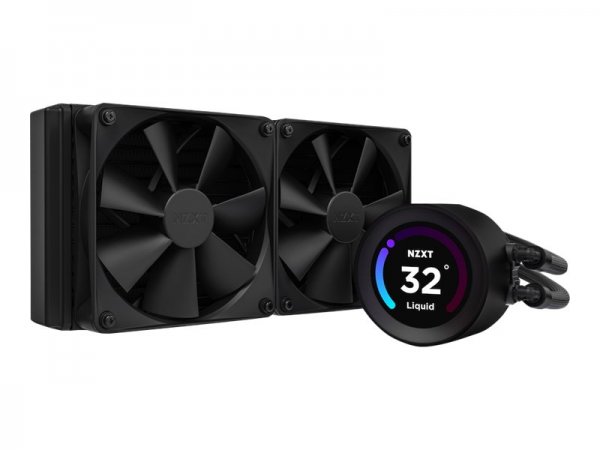 NZXT Kraken Elite 240 - Raffreddatore di liquidi tutto in uno - 12 cm - 78,02 pdc/min - Nero
