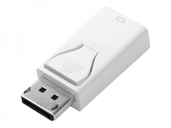 LogiLink CV0057 - DisplayPort - HDMI - Bianco - Giallo