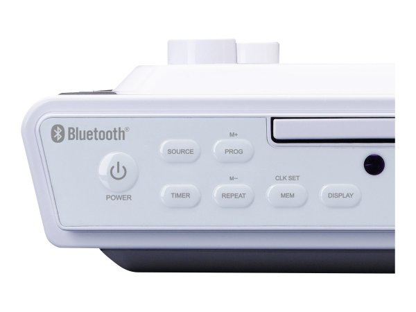 Lenco KCR-150 - A muro - Digitale - FM - LCD - 10 m - Bianco
