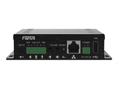 Fanvil PA3 - Nero - Montaggio su tavolo/parete - status - SIP v1 (RFC2543) - v2 (RFC3261) over UDP/T