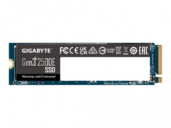 Gigabyte Gen3 2500E SSD 500GB - 500 GB - M.2 - 2300 MB/s