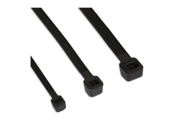InLine Fascette stringicavo 160x4,8mm - nero - 100pz