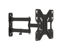 MacLean MC-648 - 106.7 cm (42") - 75 x 75 mm - 200 x 200 mm - -15 - 15° - Metal - Black