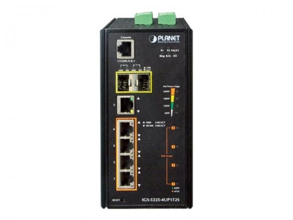 Planet IGS-5225-4UP1T2S - Gestito - L2+ - Gigabit Ethernet (10/100/1000) - Full duplex - Supporto Po