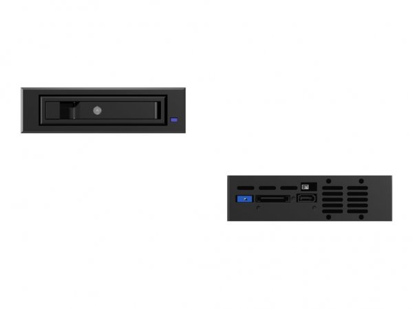 ICY BOX IB-129SSK-B - 13,3 cm (5.25") - Pannello incassato - Nero - 2.5/3.5" - SATA - SATA II - SATA