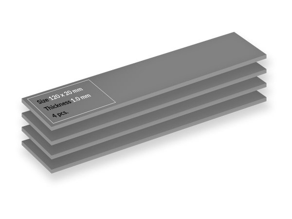 Arctic Thermal Pad Tp-4 120*20mm 1.0mm 4erPack - Accessori radiatore/ventilatore