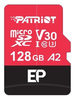 PATRIOT EP A2 memory card MicroSDXC V30 U3 Class 10 PEF128GEP32MCX - Extended Capacity SD (MicroSDHC