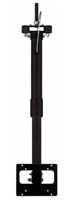 Zebra BRACKET TELESCOPING ADJUSTABLE 72 -138 CEILING MOUNT VESA BLACK