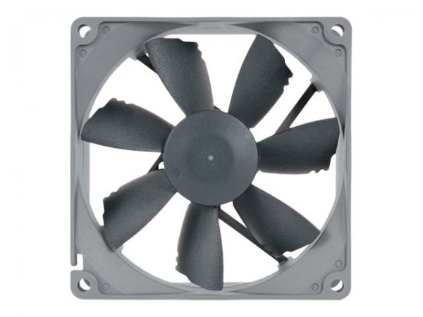Noctua NF-B9 redux-1600 - Ventilatore - 9,2 cm - 350 Giri/min - 1600 Giri/min - Nero - Grigio