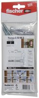 fischer 437331 - Kit di viti - Legno - M10 - Filettatura parziale - Acciaio inossidabile - Lucida