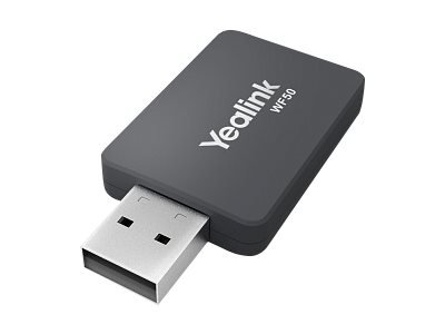 Yealink WF50 - Wireless - USB - WLAN - Wi-Fi 5 (802.11ac) - 433 Mbit/s - Nero