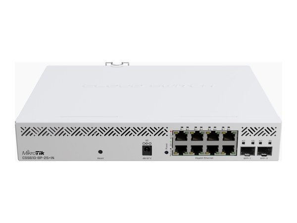 MikroTik CSS610-8P-2S+IN - Gestito - Gigabit Ethernet (10/100/1000) - Supporto Power over Ethernet (