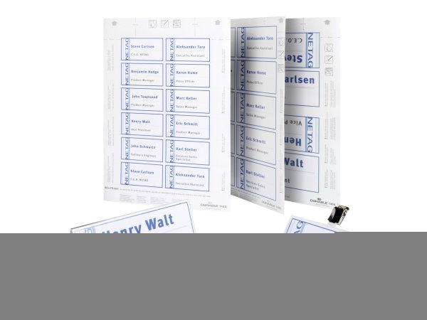 Durable 1455-02 - Bianco - 9 cm - 5,4 cm