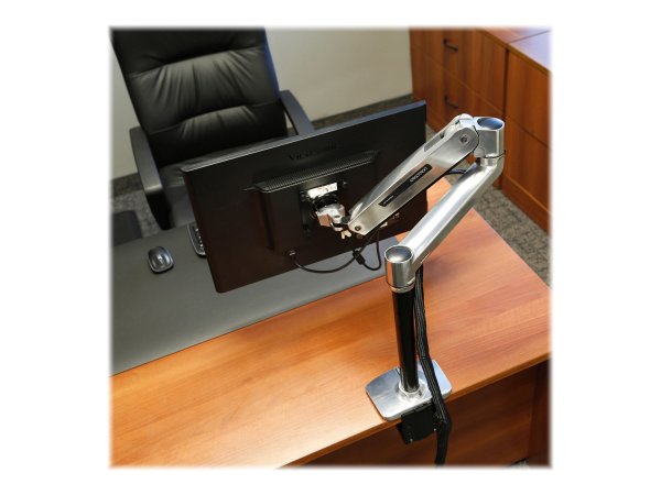 Ergotron LX Sit Stand Desk Mount LCD Arm Polish