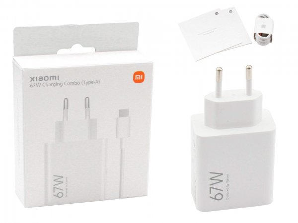 Xiaomi MDY-12-EH Turbo Charge Wall Charger 67W White