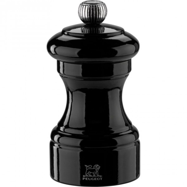 Peugeot Saveurs Bistro Salzmühle 10 cm Schwarz lackiertes Holz
