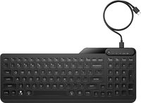 HP 405 Multi-Device Backlit Wired Keyboard - Tastiera - USB Typ C