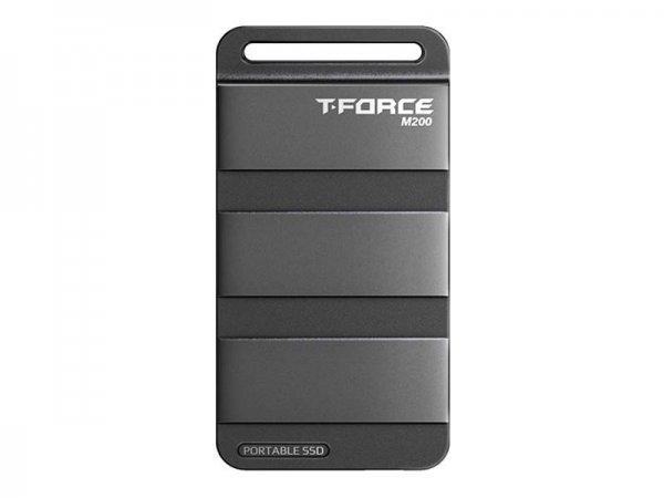 Team Group T-FORCE M200 - 1 TB - USB tipo-C - USB 3.2 Gen 2x2 - 2000 MB/s - 20 Gbit/s - Nero