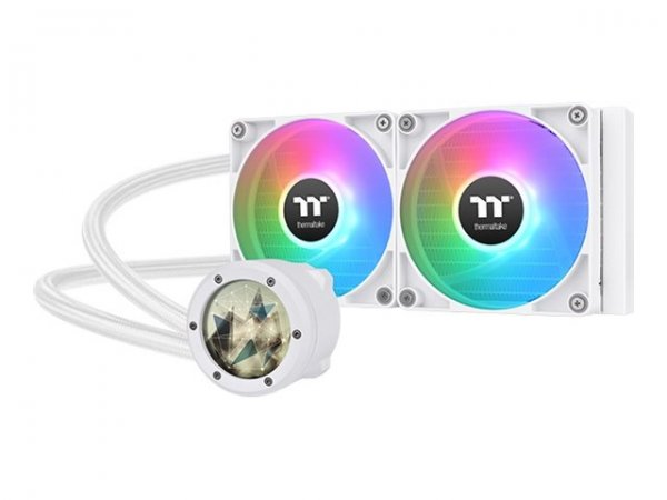 Thermaltake TH240 V2 Ultra ARGB - Kit di raffreddamento a liquido - 24 cm - 57,05 pdc/min - Bianco