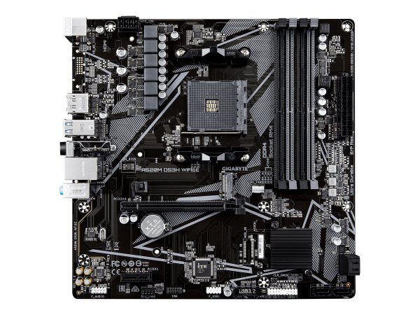 Gigabyte GA-A520M-Ds3H WF6E AM4 D A520M Ds3H - Scheda madre - AMD socket AM4 (Ryzen)