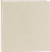 Goldbuch Trend 2 - Beige - 60 fogli - Rilegatura all'inglese - Carta - Poliuretano - Bianco - 300 mm