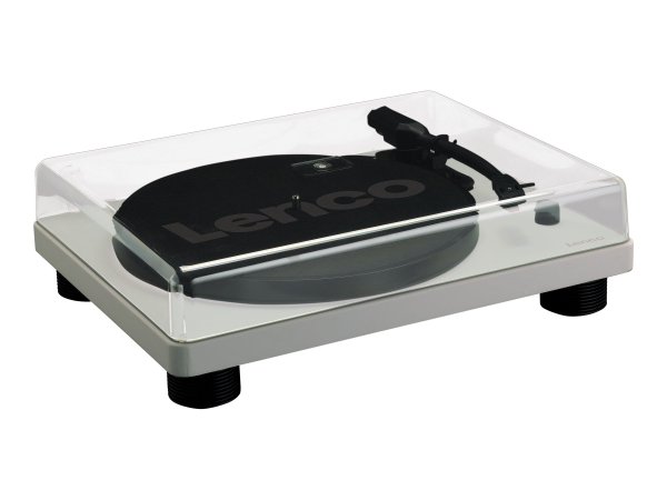 Lenco LS-50 - Giradischi con trasmissione a cinghia - Grigio - MDF - 33 1/3,45,78 Giri/min - Cartucc