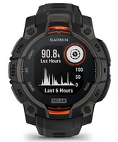 Garmin Sportuhr Instinct 3 Solar Schwarz