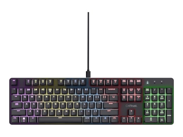 Trust GXT871 Zora Mechanical keyboard US - Tastiera - QWERTY