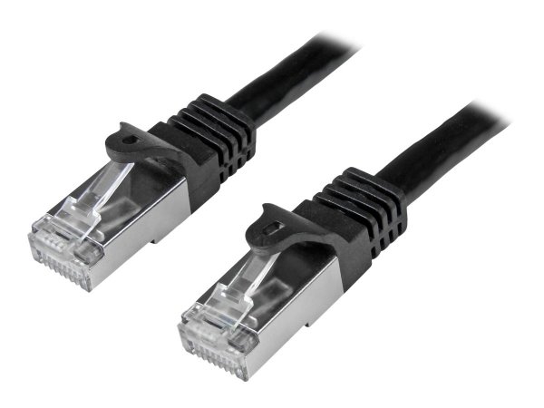 StarTech.com N6SPAT5MBK - 5 m - Cat6 - SF/UTP (S-FTP) - RJ-45 - RJ-45 - Nero