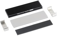 Aqua Computer kryoM.2 - Dissipatore - Alluminio - Acciaio inossidabile - Alluminio - Nero - 70 mm -
