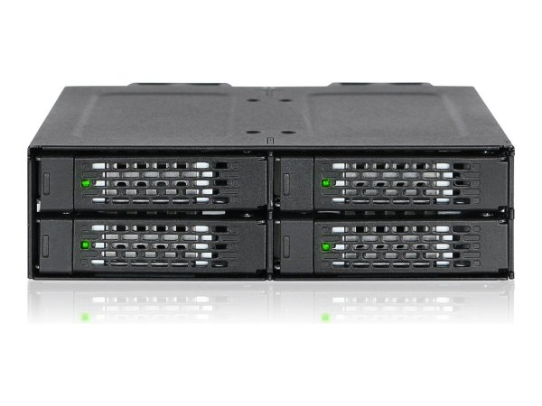 Icy Dock ToughArmor - MB699VP-B V3 - 4-Bay 2.5" NVMe U.2/U.3 SSD PCIe 4.0 - Hdd telaio smontabile -