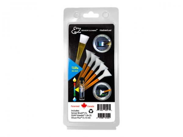 Visible Dust EZ Plus Kit - Kit di pulizia dell'apparecchiatura - Fotocamera - 1,15 ml - Verde - 7 pz