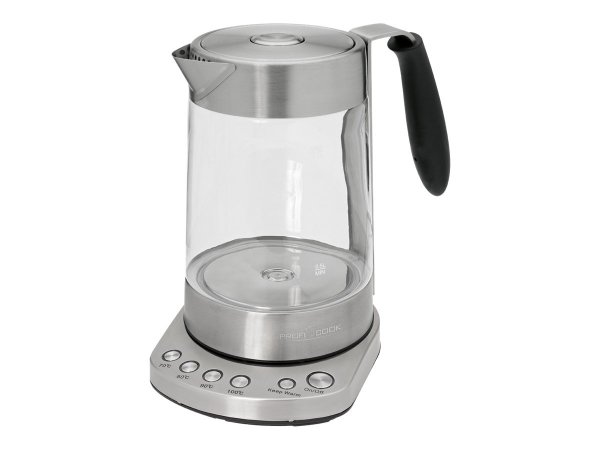 Clatronic Wasserkocher PC-WKS 1020 G silber 1.7 l